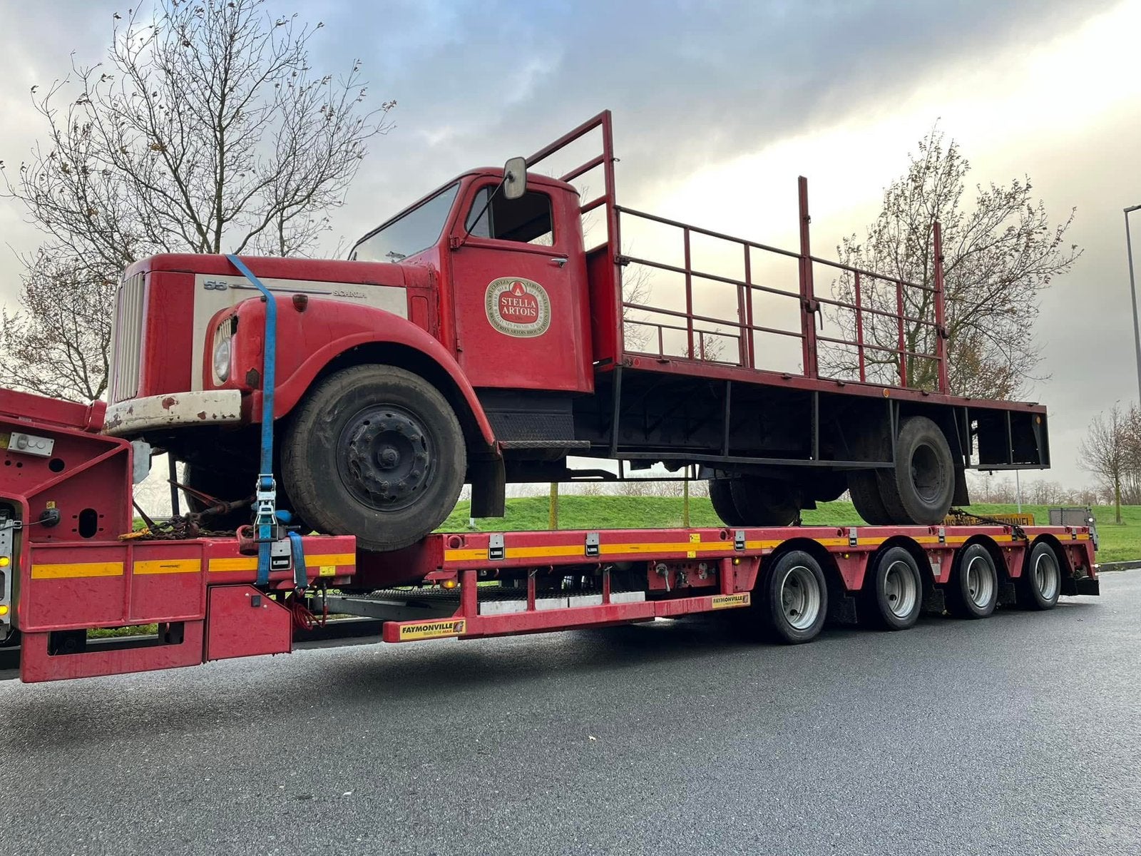 Scania L55 Oldtimer – Bouwjaar 1961, Auto's, Achterwielaandrijving, Scania, Overige kleuren, Particulier