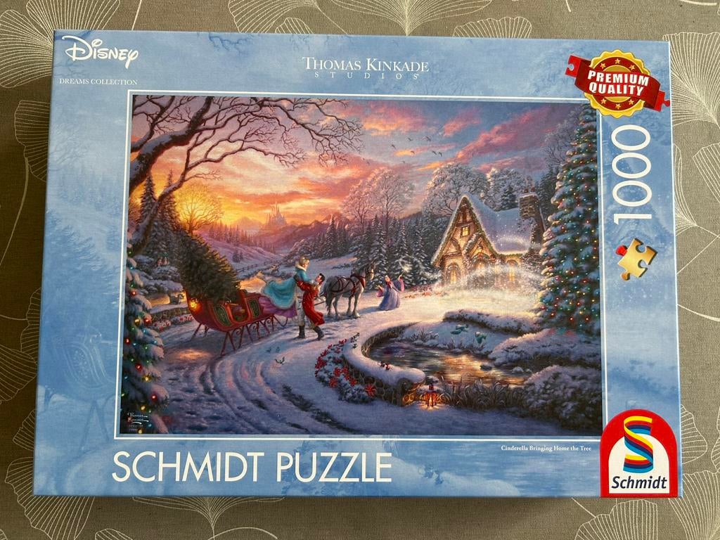 Disnry puzzel 1000 stuks, Enlèvement ou Envoi, 500 à 1500 pièces, Comme neuf, Puzzle