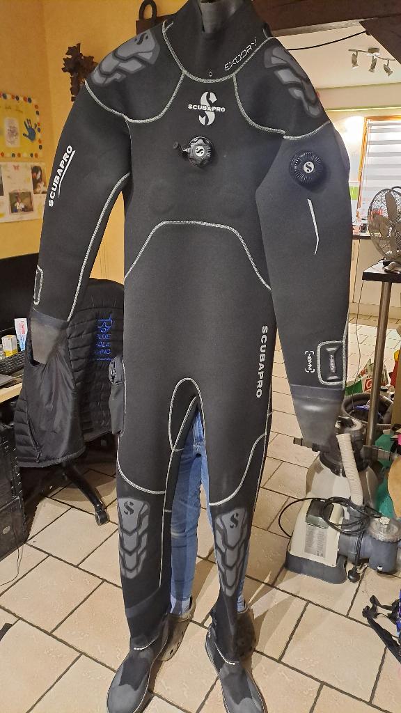EXODRY SCUBAPRO 3XL droogpak, Watersport en Boten, Ophalen of Verzenden, Zo goed als nieuw, Duikpak