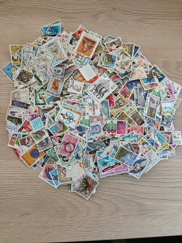 Lot 4.600 Timbres Belge oblitéré à trier - voir description, Enlèvement ou Envoi, Affranchi, Oblitéré