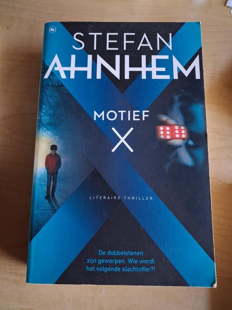Motief X, Boeken, Ophalen, Nieuw, Stefan Ahnhem