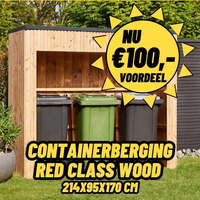 JULI DEAL! container berging | kliko ombouw | ombouw, Ophalen, Nieuw, Hout, Containerberging