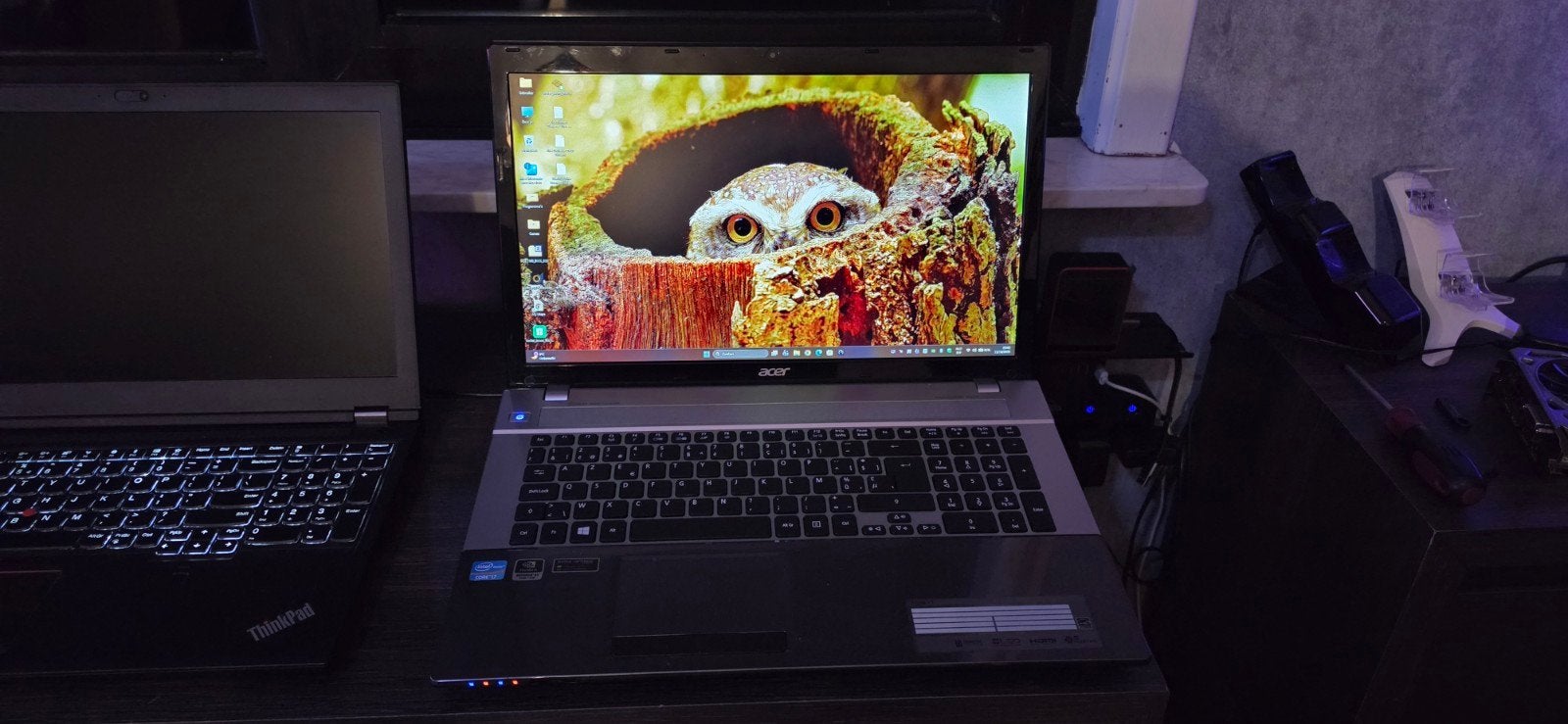 laptop Acer 17 inch i7 16gb ram 250gb ssd geforce videokaart, Informatique & Logiciels, 17 pouces ou plus, Intel Core i7 processor