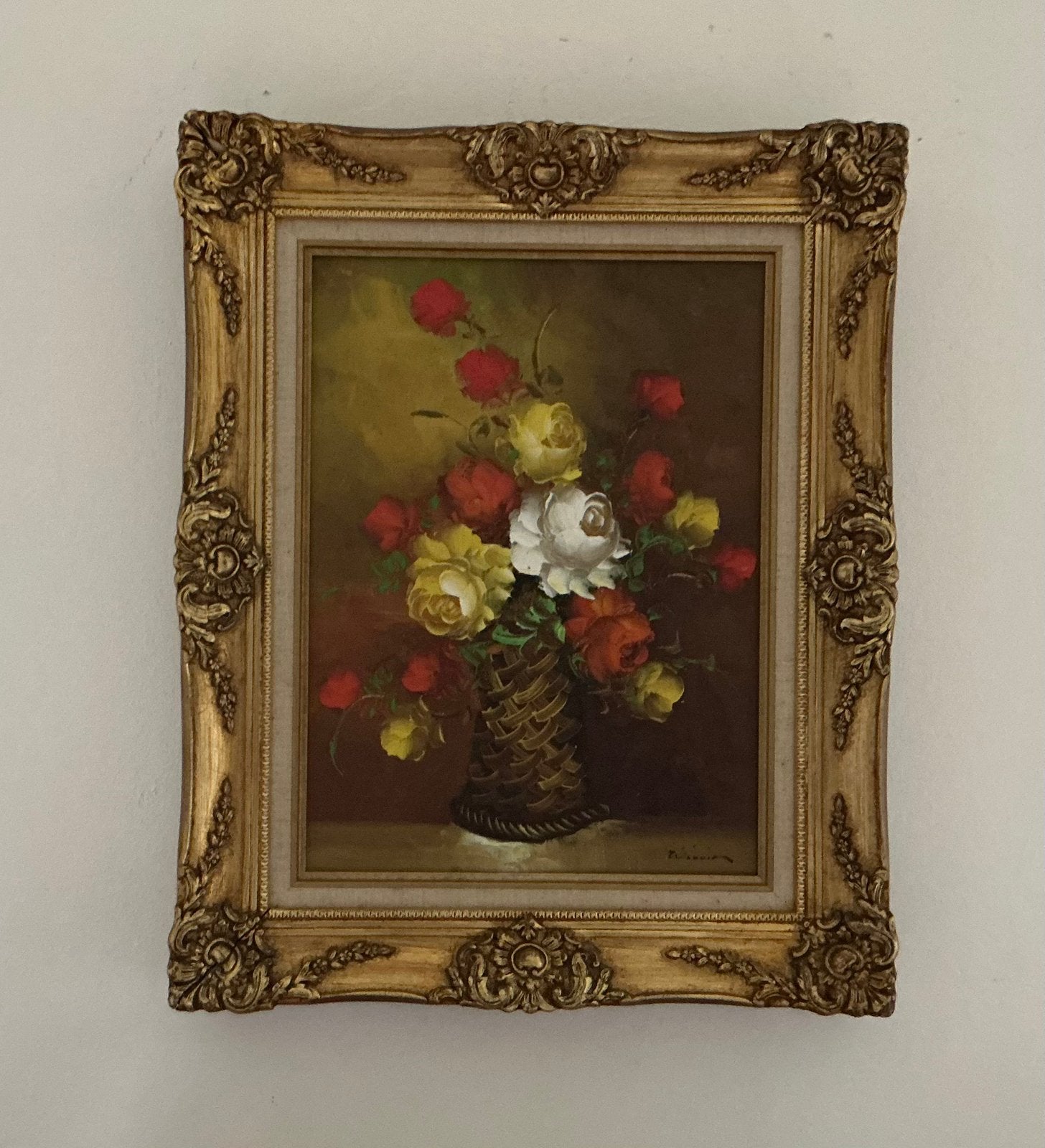 Lot 41. Peinture à l'huile. 300x400. Cadre 430x530., Antiquités & Art, Enlèvement ou Envoi