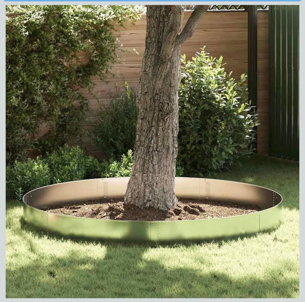 Bordure corten / acier / pelouse / jardin, Enlèvement, Comme neuf, Bordure