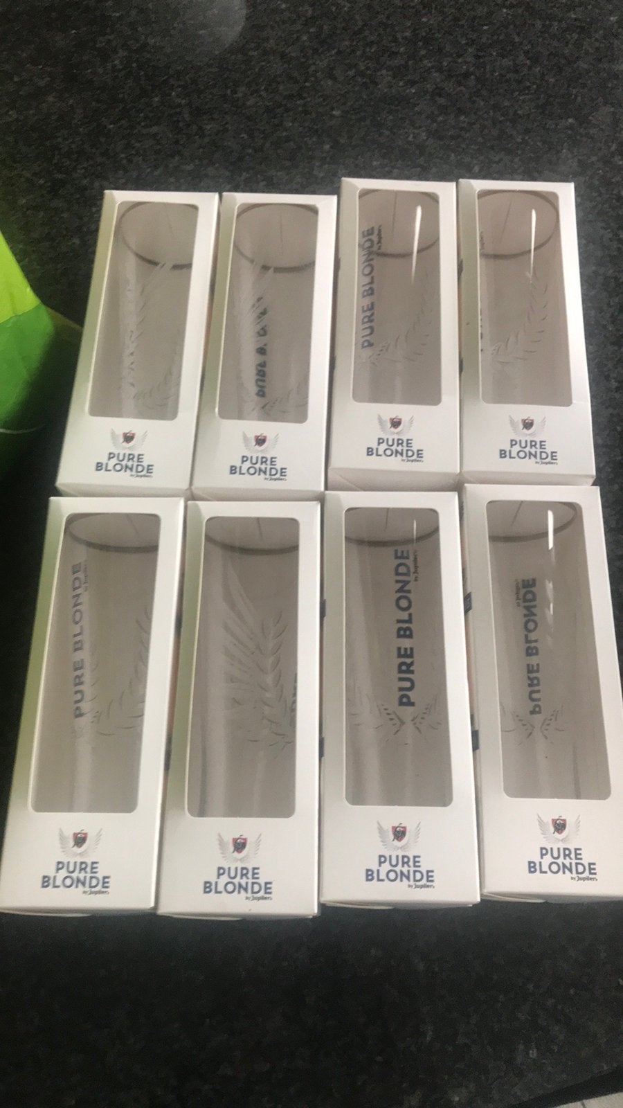 Glas pure blonde nieuw, Ophalen of Verzenden, Zo goed als nieuw