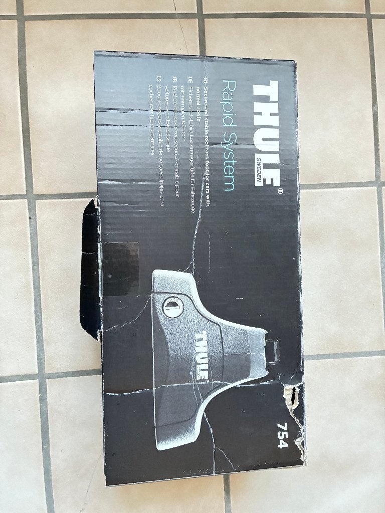 Boitiers Tule 754 avec barres de toits Audi A4, Enlèvement, Comme neuf
