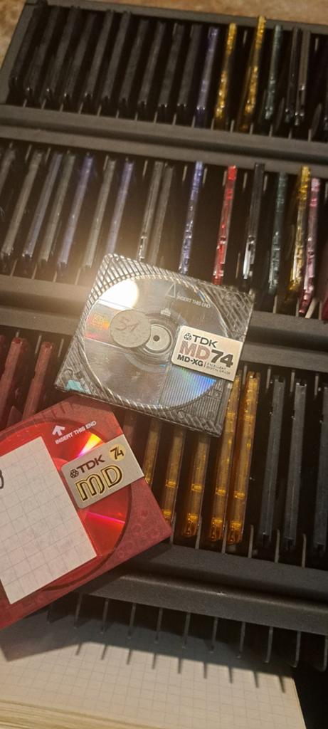 Grote partij MD-minidiscs, Audio, Tv en Foto, Ophalen of Verzenden
