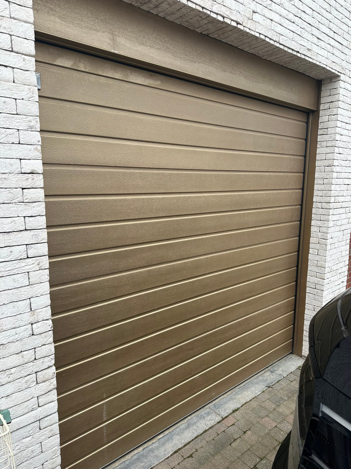 Garagepoort, Ophalen, Gebruikt