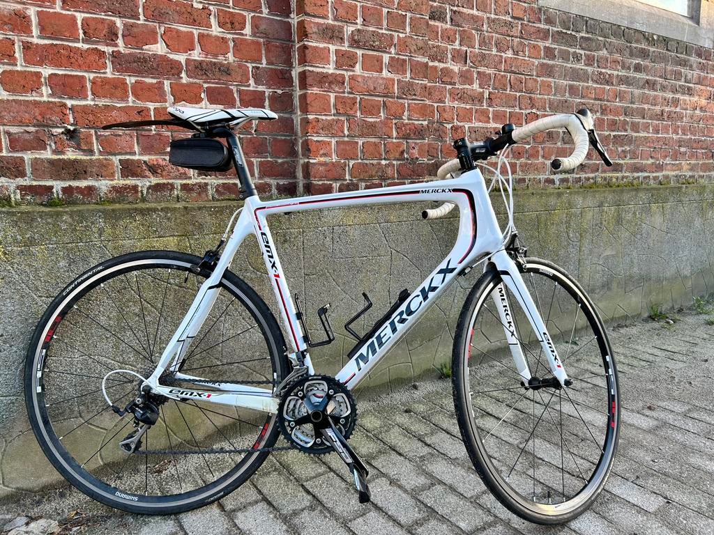 Eddy merckx XL carbon Emx-1 racefiets / koerfiets / fiets, Ophalen, Zo goed als nieuw, Carbon