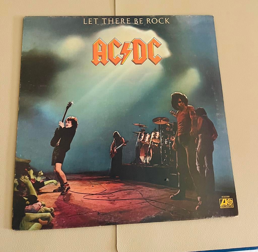 LP AC/DC (Let there be rock) bieden vanaf €15, Verzenden, Gebruikt