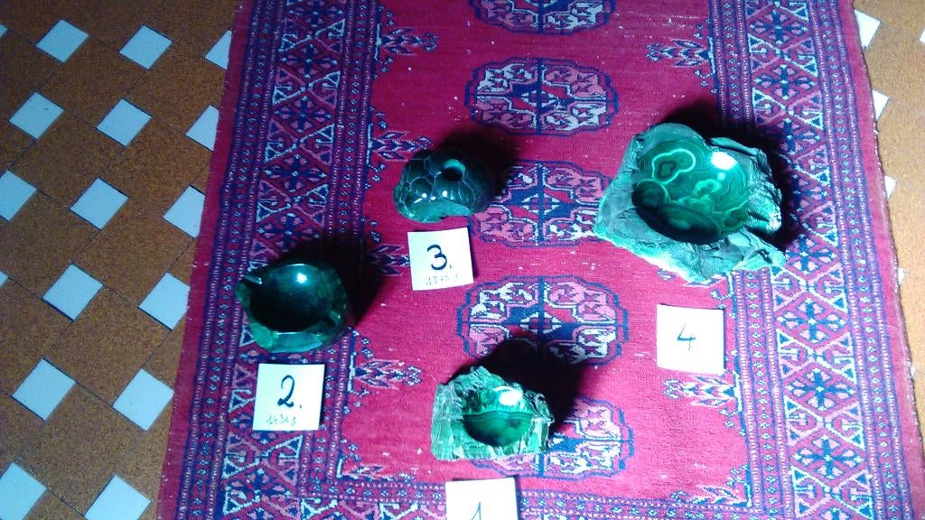 Malachite, Enlèvement, Minéral