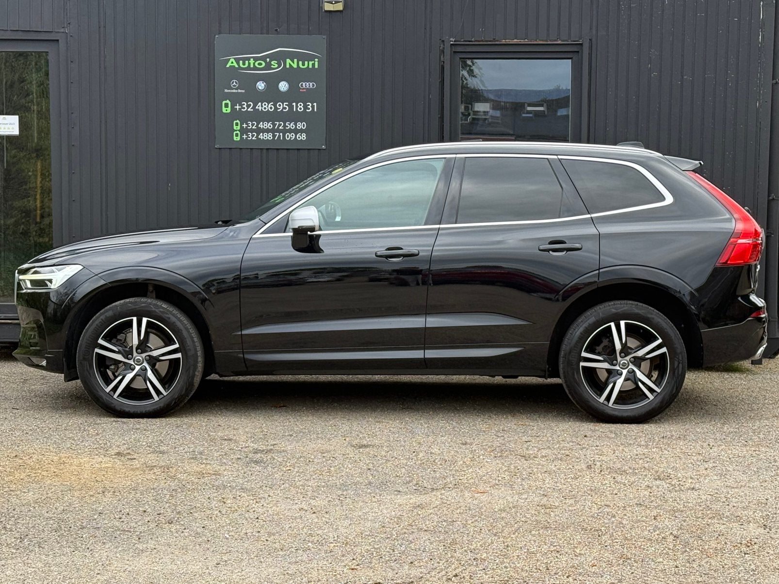 Volvo xc60 D5 2.0d R-design awd 2019 4x4 diesel automaat, Autos, Cuir et Alcantara, Achat, Euro 6, Entreprise