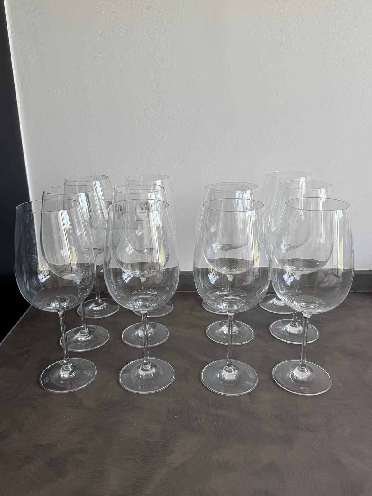 Magnifique ensemble de 12 nouveaux verres à vin Di Vino, Enlèvement, Neuf