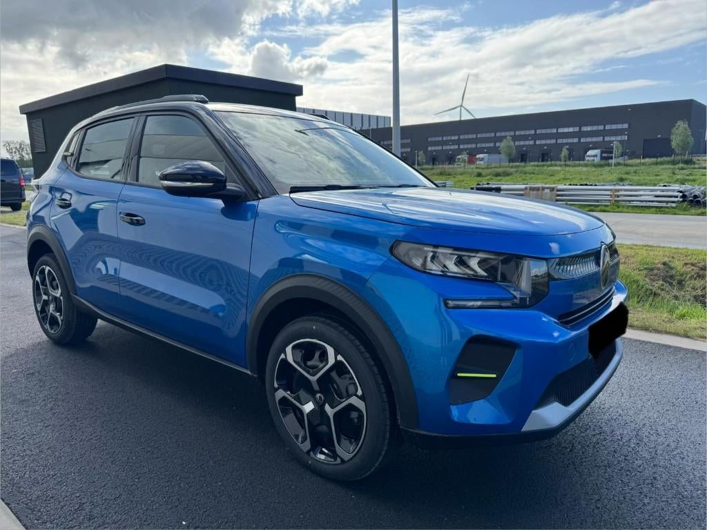 Citroen C3 1.2 Turbo You Pack Plus - Nieuw, Auto's, Voorwielaandrijving, Stof, Blauw, Bedrijf