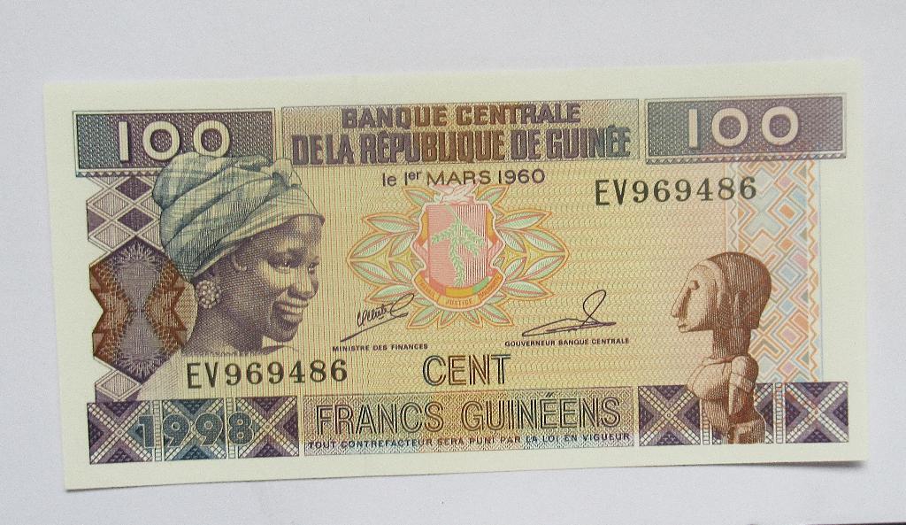 Guinee 100 Francs 1998, Timbres & Monnaies, Billets de banque | Afrique, Envoi, Guinée