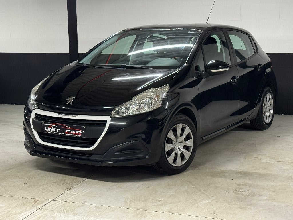 PEUGEOT 208 1.0i BENZINE/ AIRCO/ CRUISE/ GEKEURD/ LEZ✅, Auto's, Voorwielaandrijving, Stof, 50 kW, Zwart
