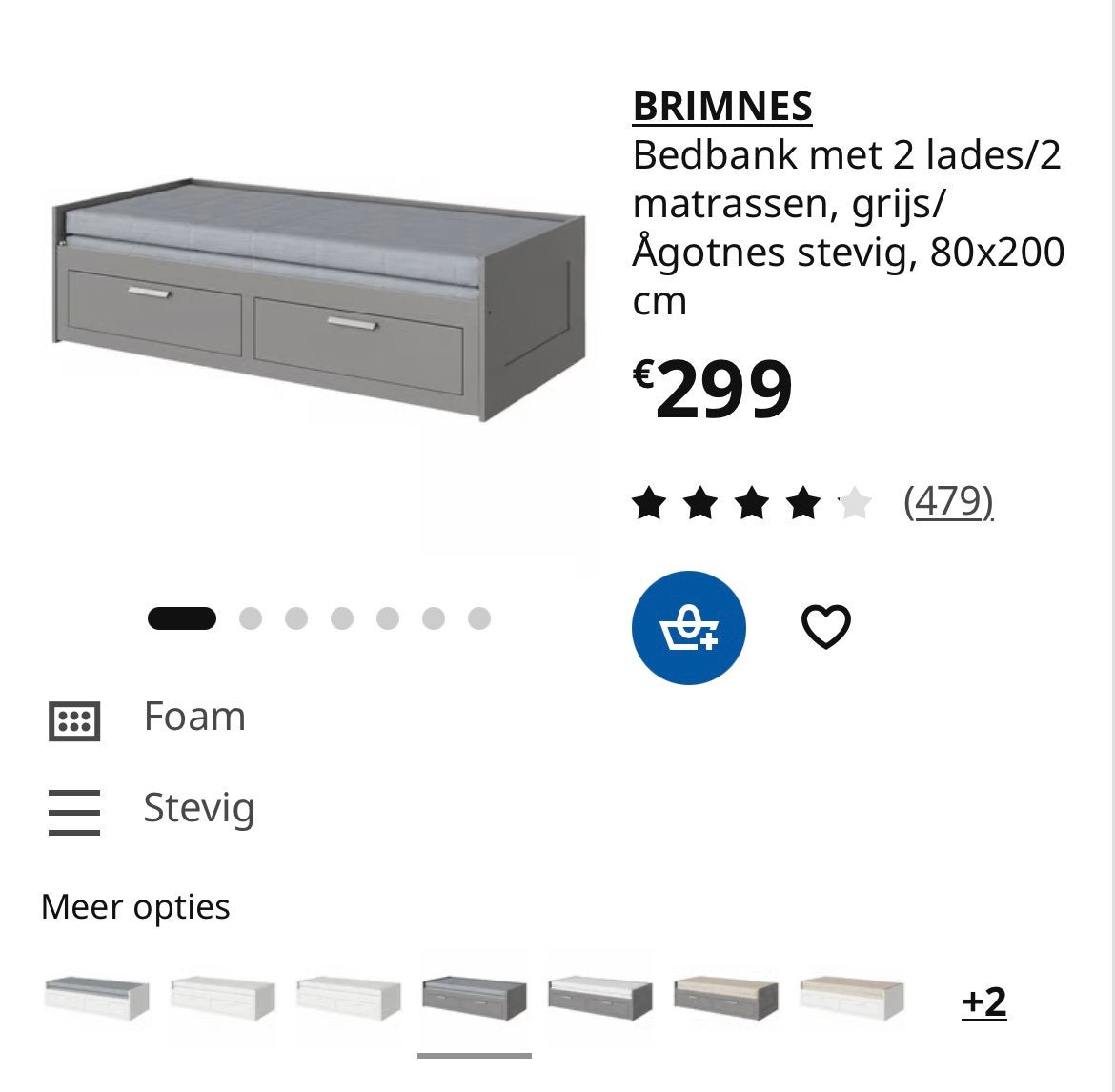 IKEA uitschuifbaar bed – 1 persoons naar 2 persoonsbed, Maison & Meubles, Chambre à coucher | Lits, Comme neuf, Une personne, 90 cm