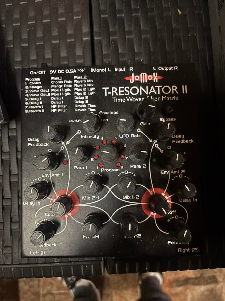 jomox t resonator mk2, Ophalen