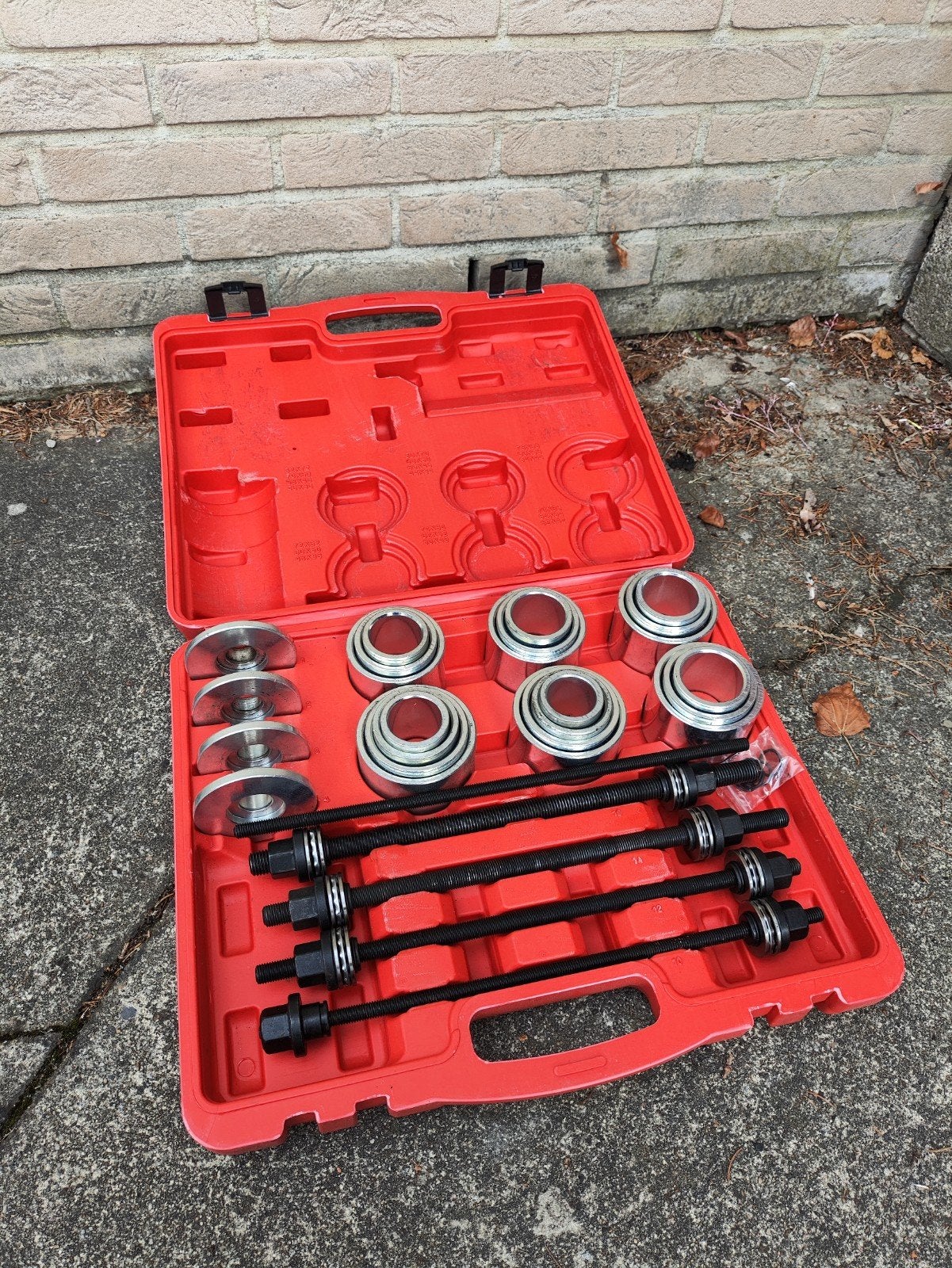 Pull and press Steeve kit, Ophalen