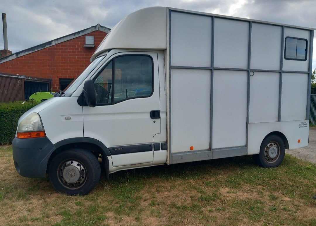 Renault Master paardencamionette, Dieren en Toebehoren, Paarden en Pony's | Trailers en Aanhangwagens, Ophalen, Gebruikt, Overige materialen
