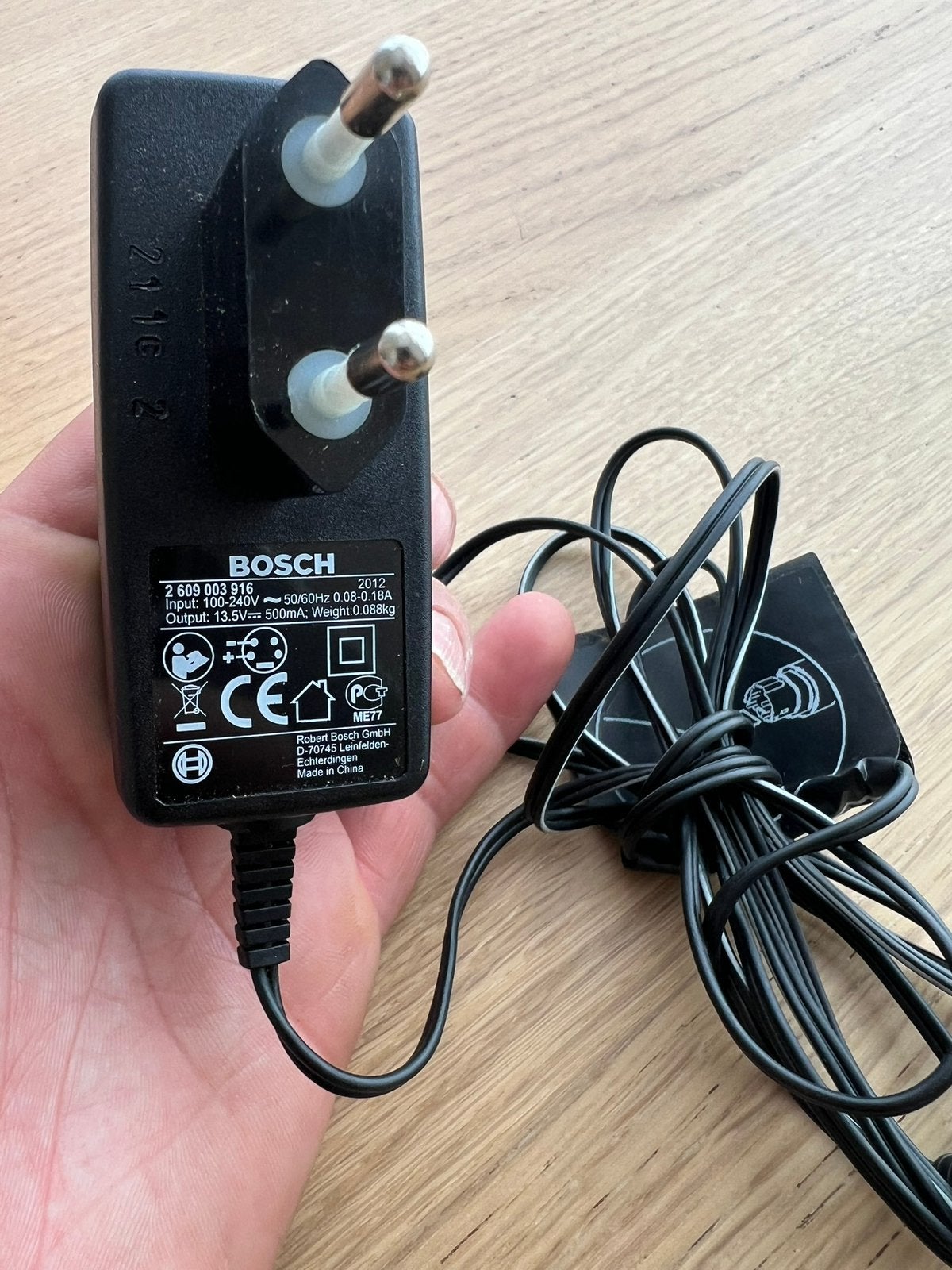 Chargeur Bosch, Ophalen, Gebruikt