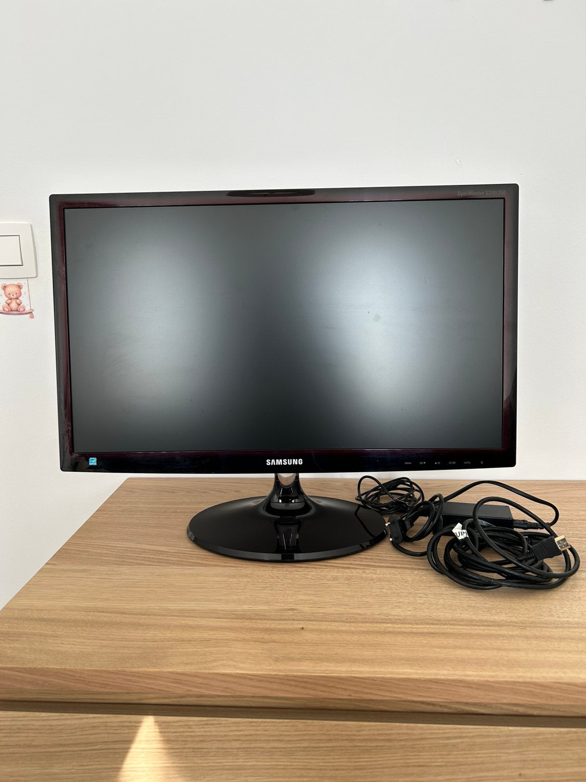 Samsung S24B350H – 24 inch Full HD monitor, Computers en Software, Zo goed als nieuw, LED, Ophalen, Gaming