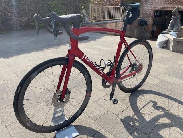 FIETS EDDY MERCKX 525, Fietsen en Brommers, Zo goed als nieuw, 57 tot 61 cm, Meer dan 20 versnellingen, Schijfrem