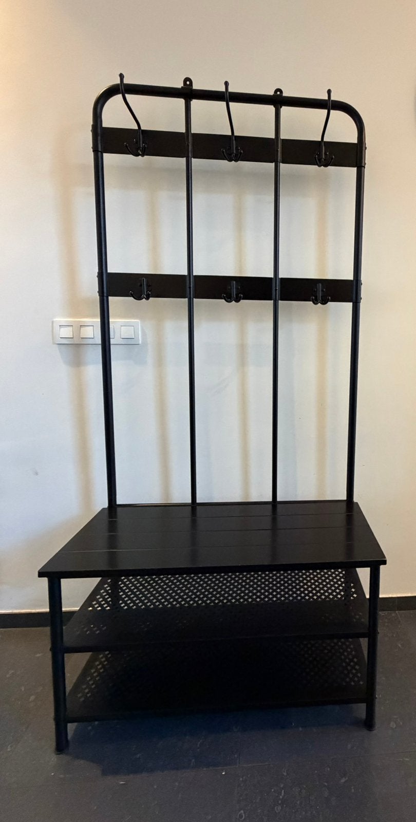 Zwart schoenrek IKEA Nipåsen, Enlèvement, Comme neuf