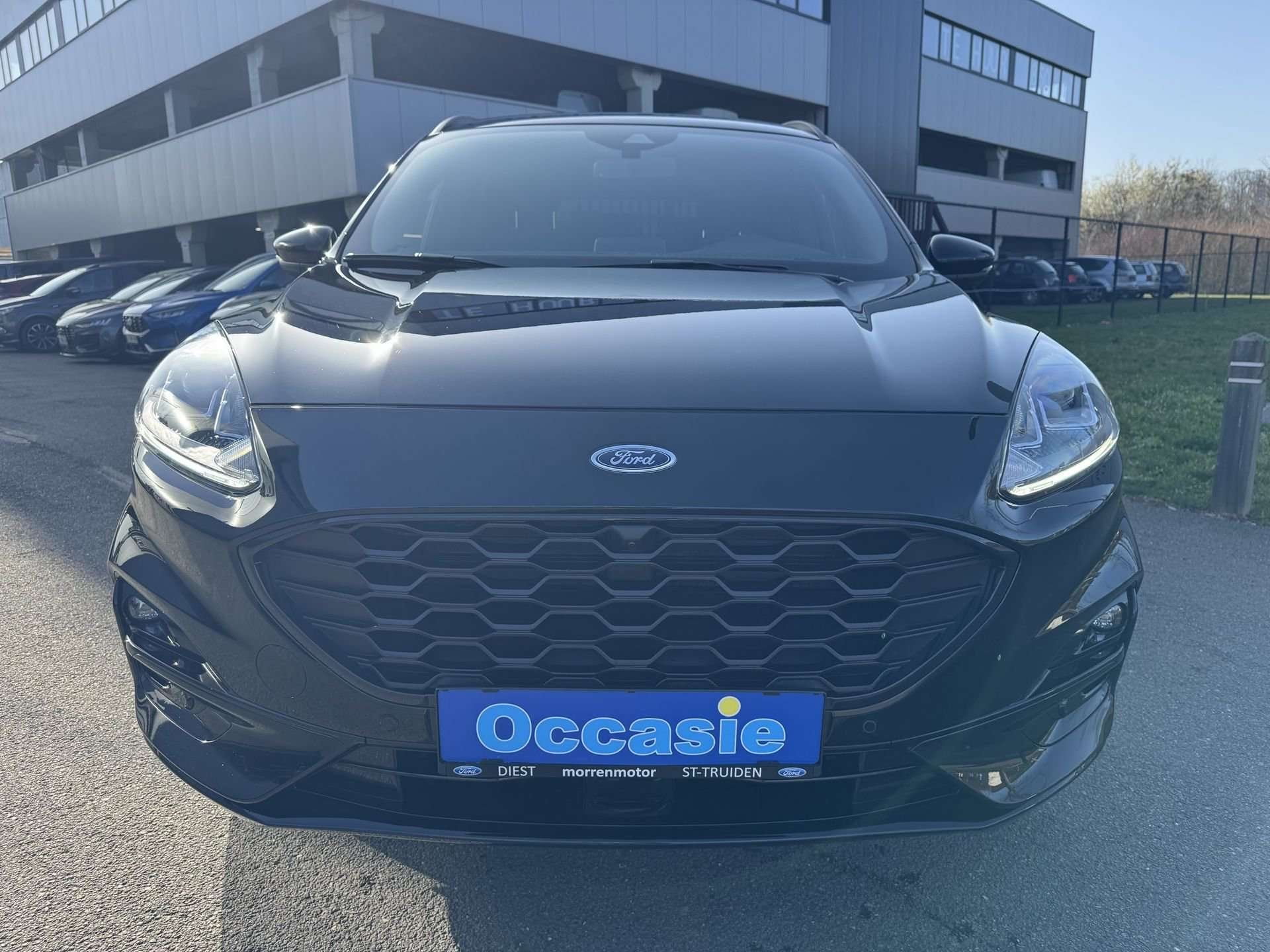 Ford Kuga ST-Line PHEV *35155 OC0682, Auto's, Automaat, Zwart, 2522 cc, Parkeersensor