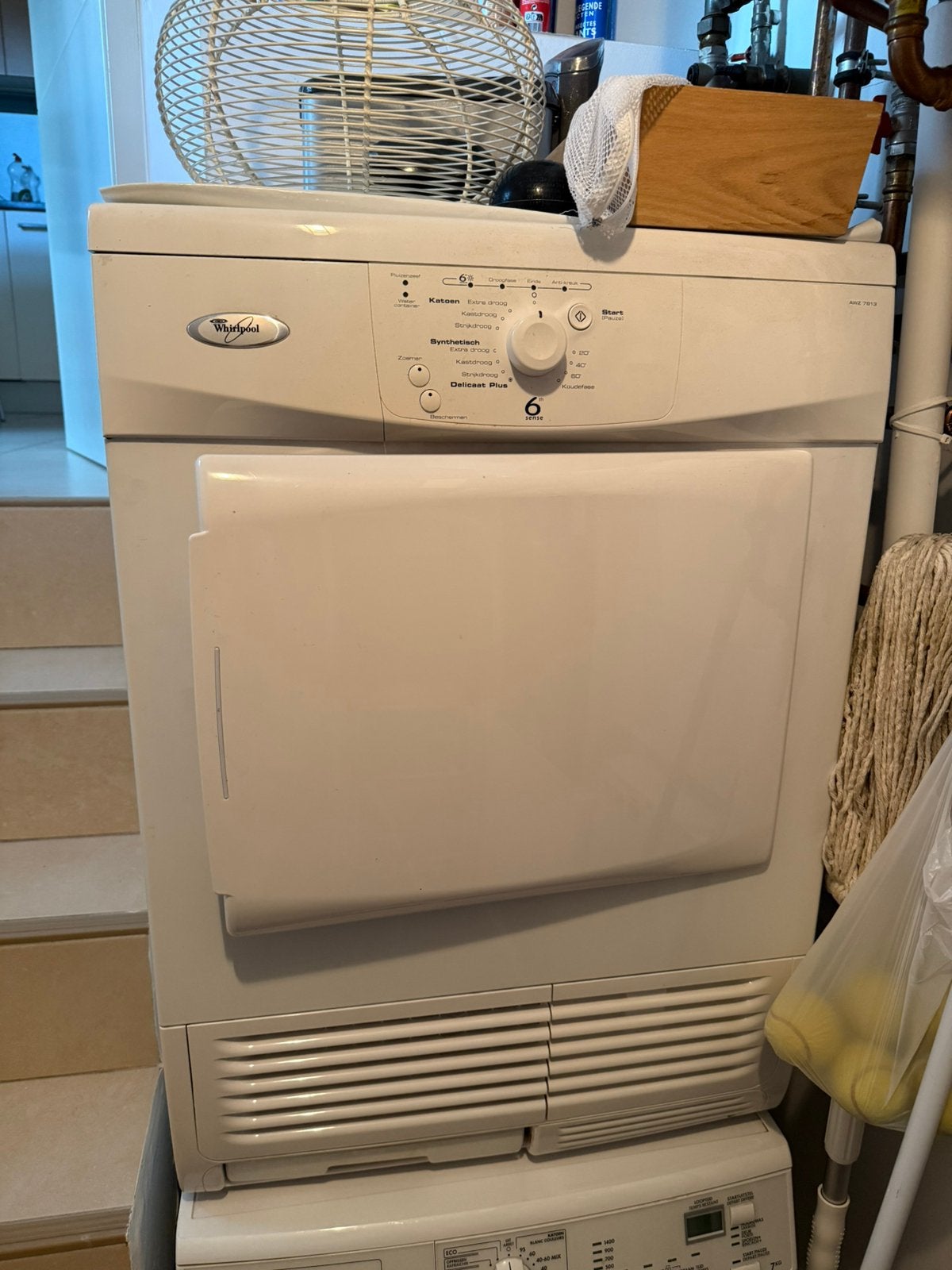 Whirlpool droogkast, Elektronische apparatuur, Ophalen, Zo goed als nieuw