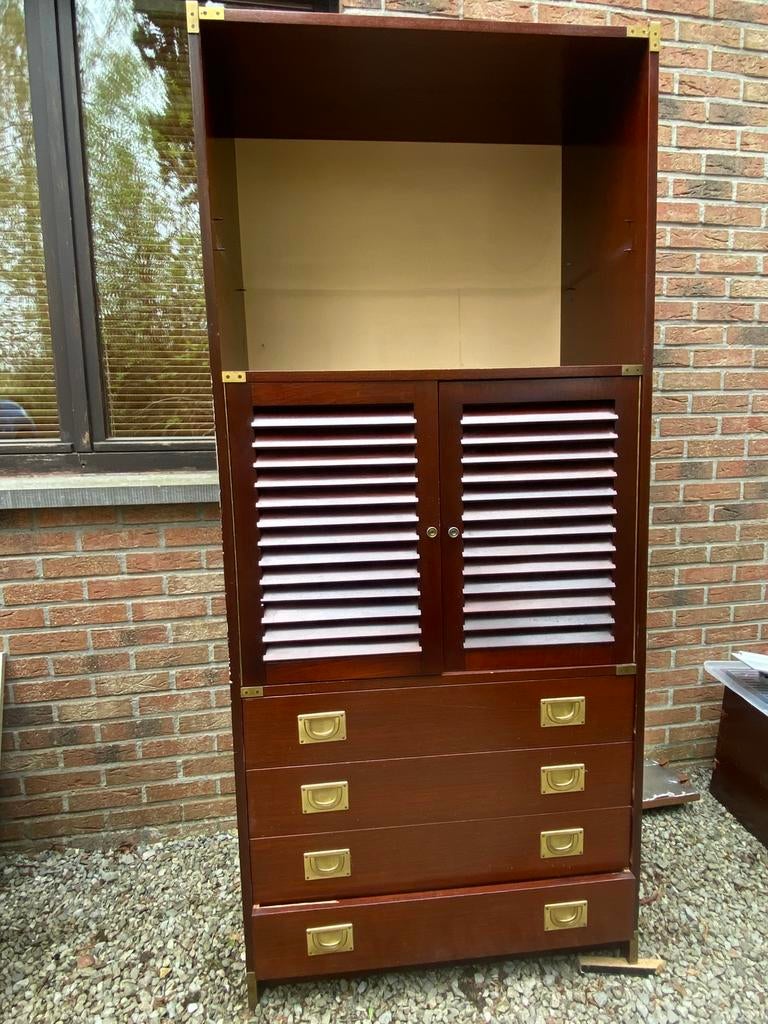 Armoire avec portes et tiroirs, Ophalen, Gebruikt, Meerdere deuren, 50 tot 100 cm