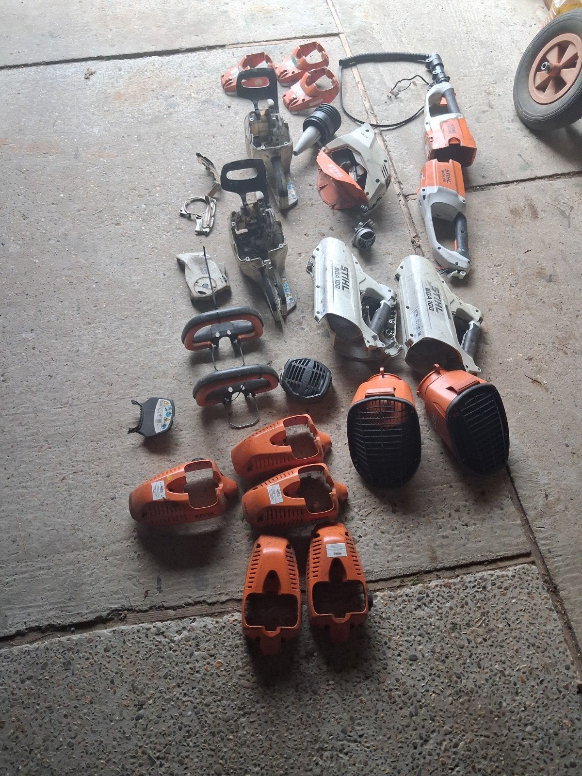 Stihl lot, Enlèvement, Utilisé