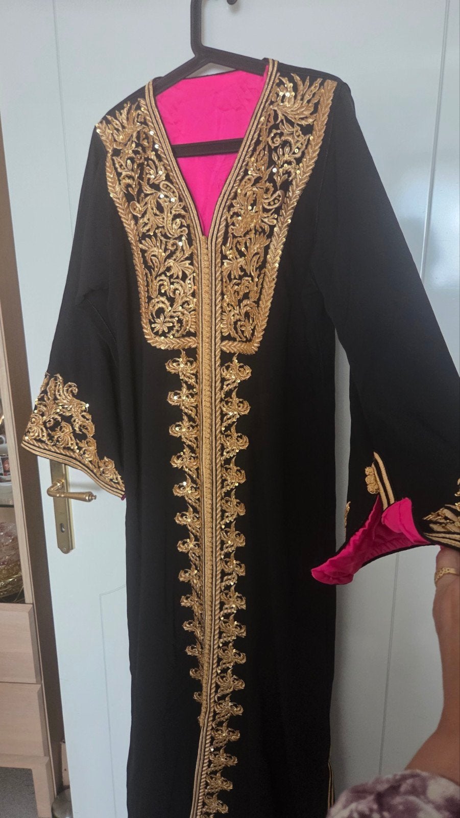 caftan, Kleding | Dames, Gelegenheidskleding, Ophalen of Verzenden, Goud