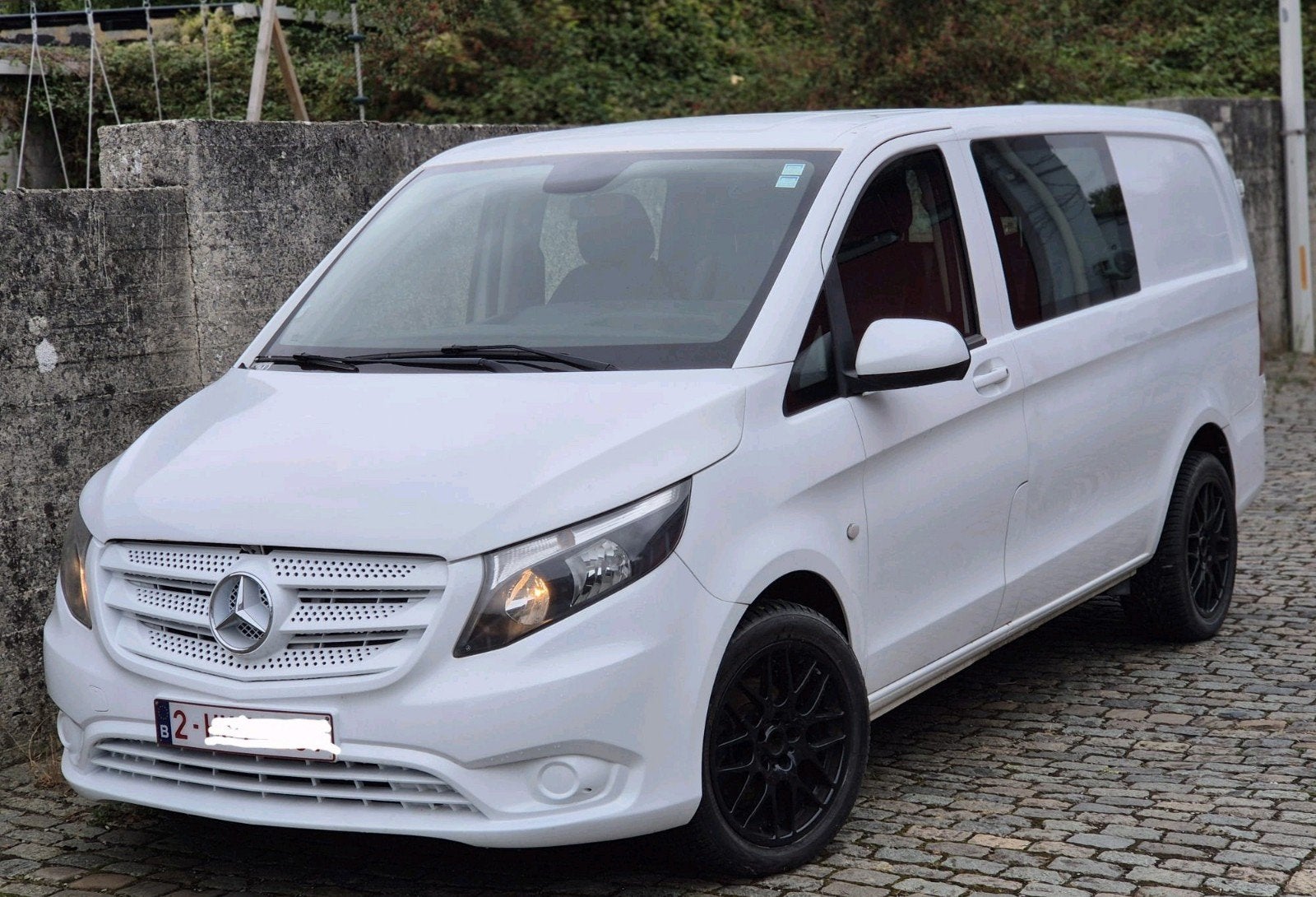 Mercedes vito doub cabine 5pls an2017.235mkm 10900€, Cuir, Euro 6, Boîte manuelle, Mercedes-Benz