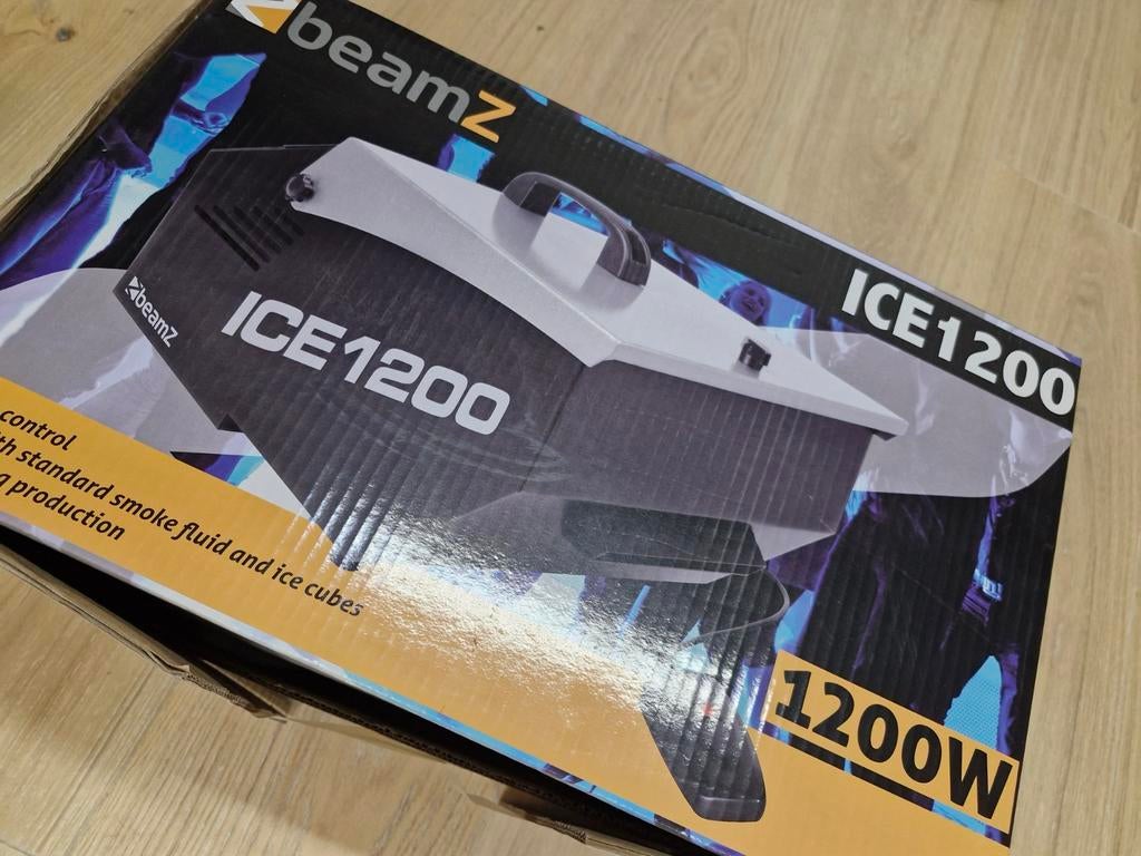 Beamz ice 1200 rookmachine, Muziek en Instrumenten, Licht en Laser, Rookmachine, Ophalen of Verzenden