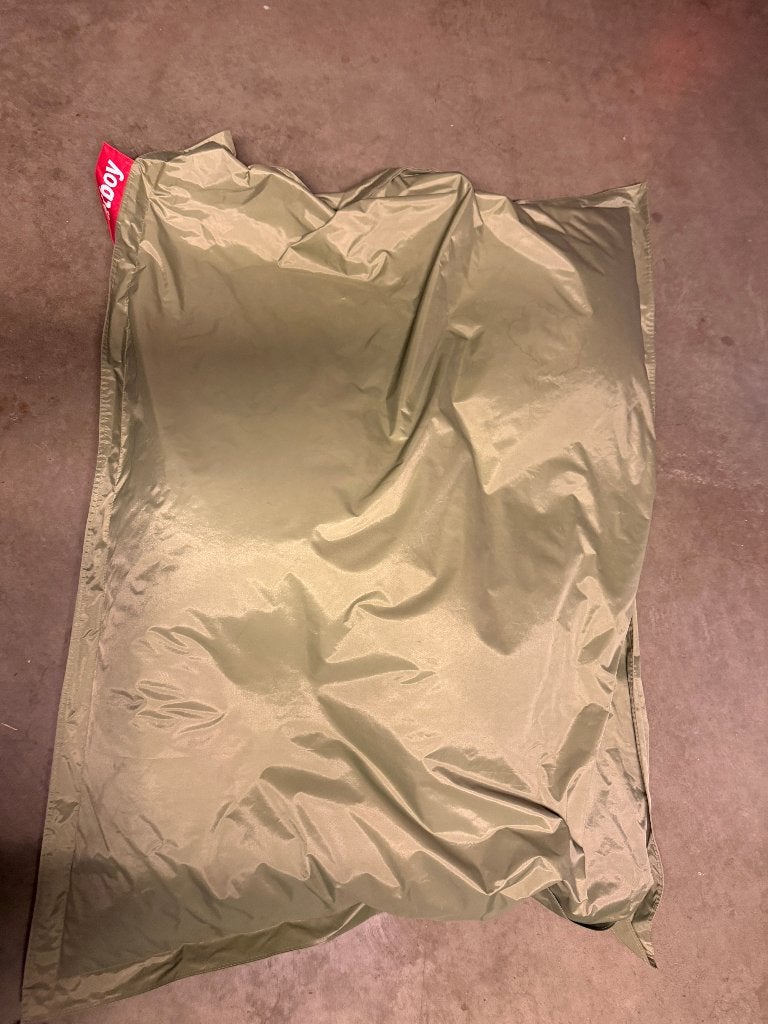 Fatboy zitzak 140x180, Huis en Inrichting, Zitzakken, Ophalen, Zo goed als nieuw, Groen, Zitzak