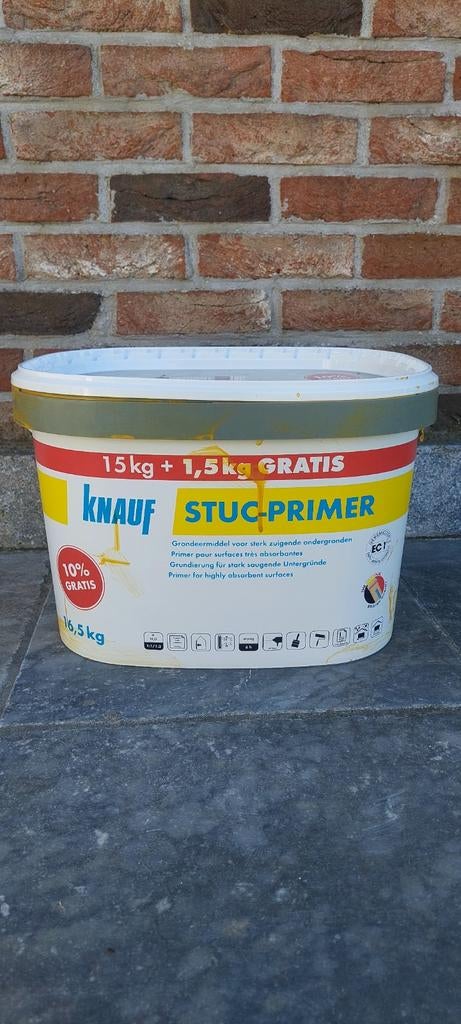 Knauf stuc primer, Enlèvement
