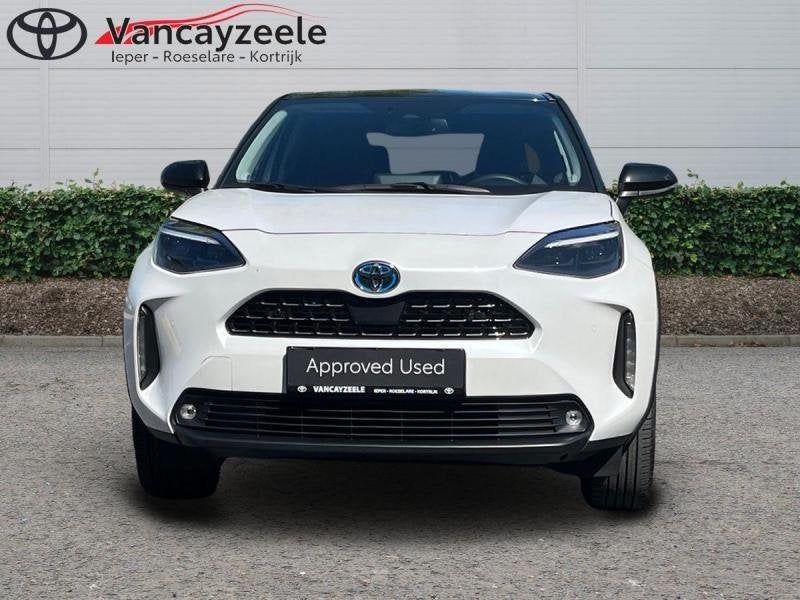 Toyota Yaris Cross Elegant Bi-Tone+panoroof+cam+gps+sens V+A, Automaat, 116 pk, Wit, Bruin