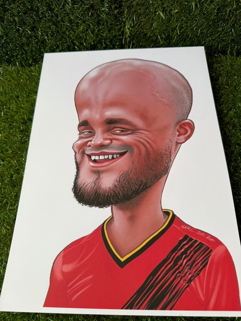 Karikatuur kompany A4, Verzamelen, Ophalen of Verzenden, Nieuw, Poster, Plaatje of Sticker