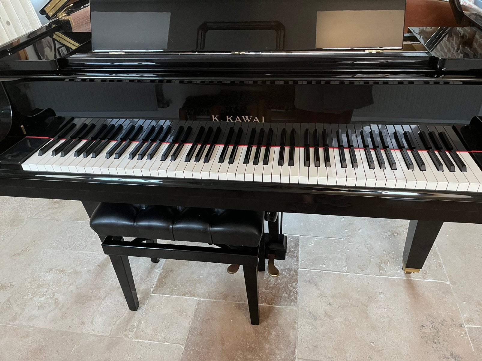 Vleugelpiano Kawai te koop, Enlèvement, Comme neuf, Piano