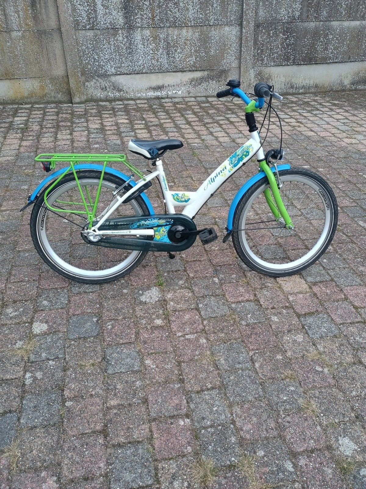 22 inch fiets Alpina, Fietsen en Brommers, Ophalen, 22 inch, Gebruikt, Velgrem