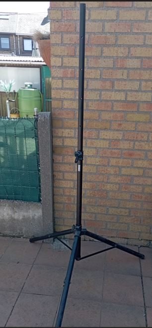 Luidsprekerstatief INOX, Ophalen, Gebruikt
