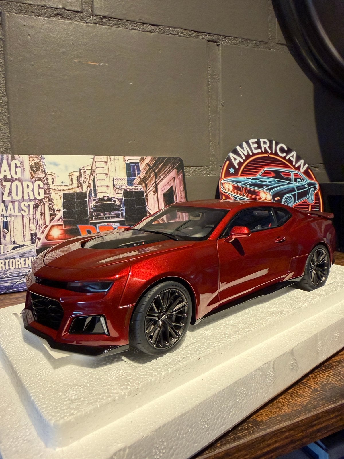 AutoArt Chevrolet Camaro ZL1, Hobby & Loisirs créatifs, Voitures miniatures | 1:18, Enlèvement, Comme neuf, Autoart