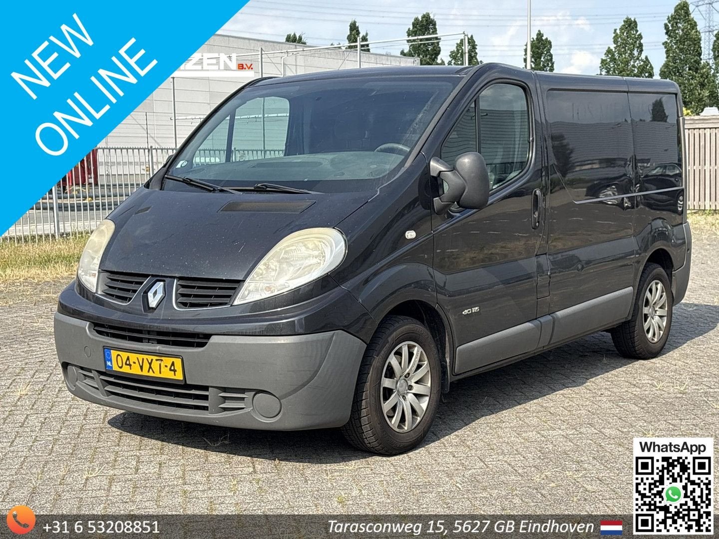 Renault Trafic 2.5 dCi T29 L1H1 | € 2.950,- NETTO! | Airco |, Auto's, Bestelwagens en Lichte vracht, ABS, Renault, Zwart, Bedrijf