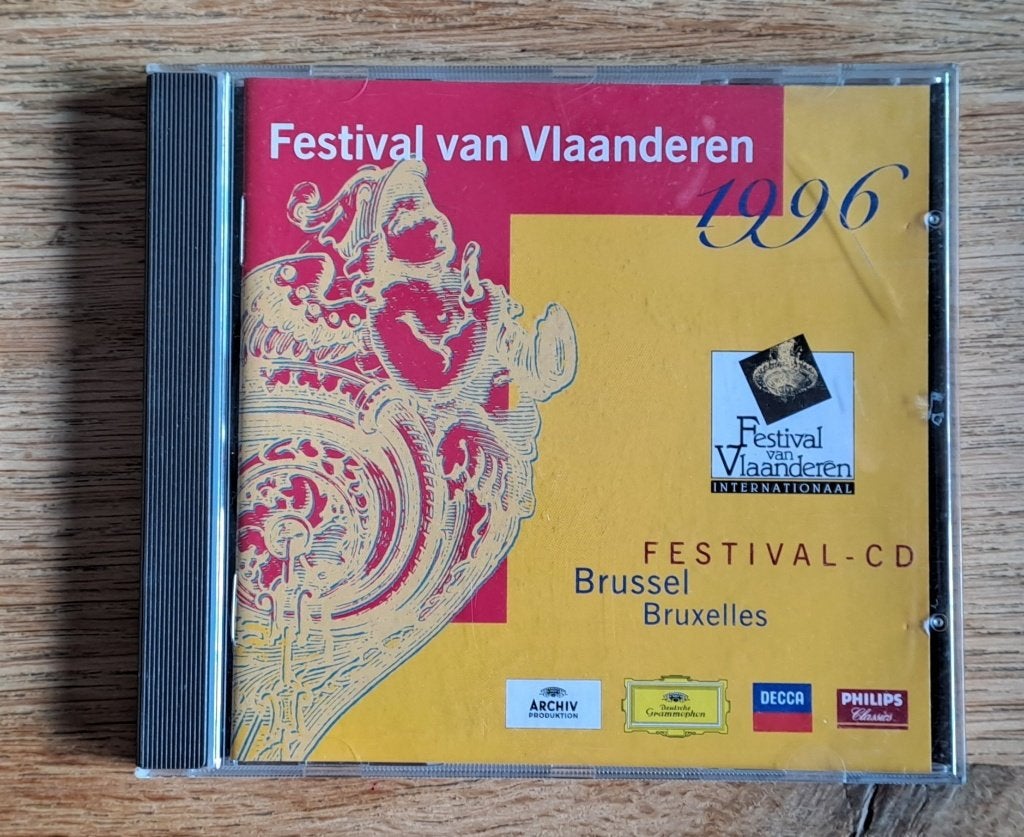 Festival van Vlaanderen 1996 Programma CD Brussel, Enlèvement ou Envoi, Utilisé, Premier pressage