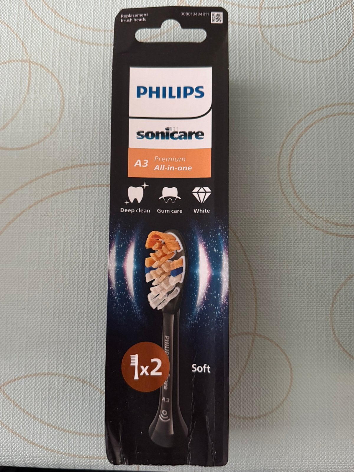 Têtes de brosse tout-en-un haut de gamme Philips Sonicare A3, Bijoux, Sacs & Beauté, Enlèvement ou Envoi, Neuf