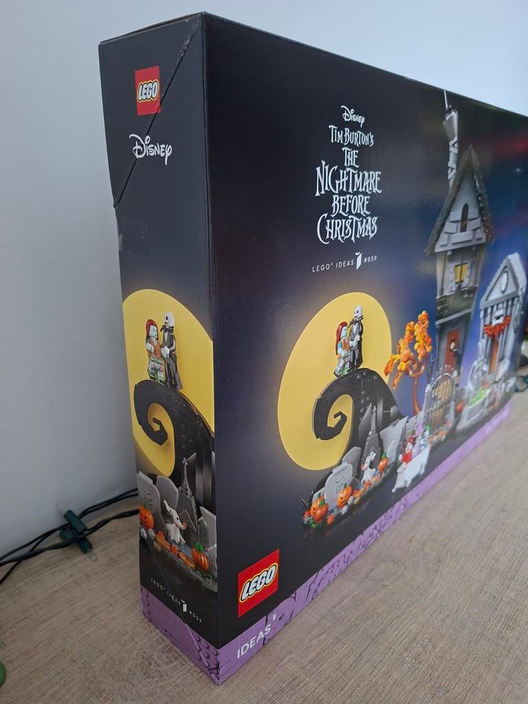 Lego Ideas 21351 Tim Burton's The Nightmare Before Christmas, Lego, Nieuw, Ophalen of Verzenden, Ideas