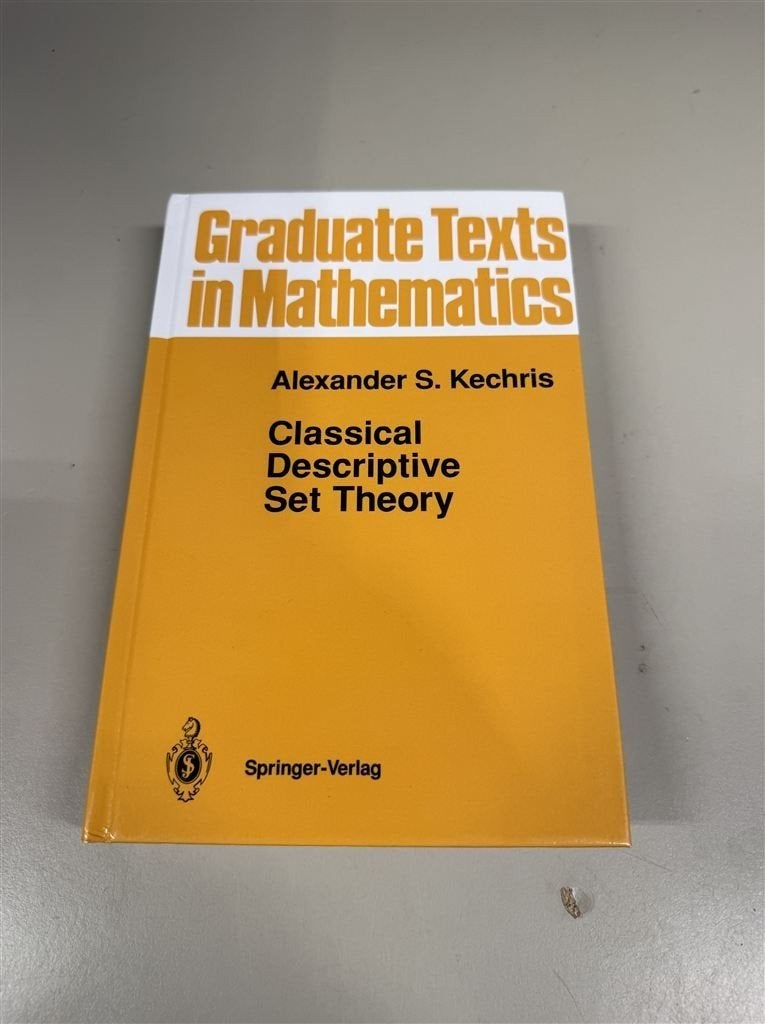 Alexander Kechris - Graduate texts in Mathematics, Boeken, Studieboeken en Cursussen, Ophalen of Verzenden, Zo goed als nieuw