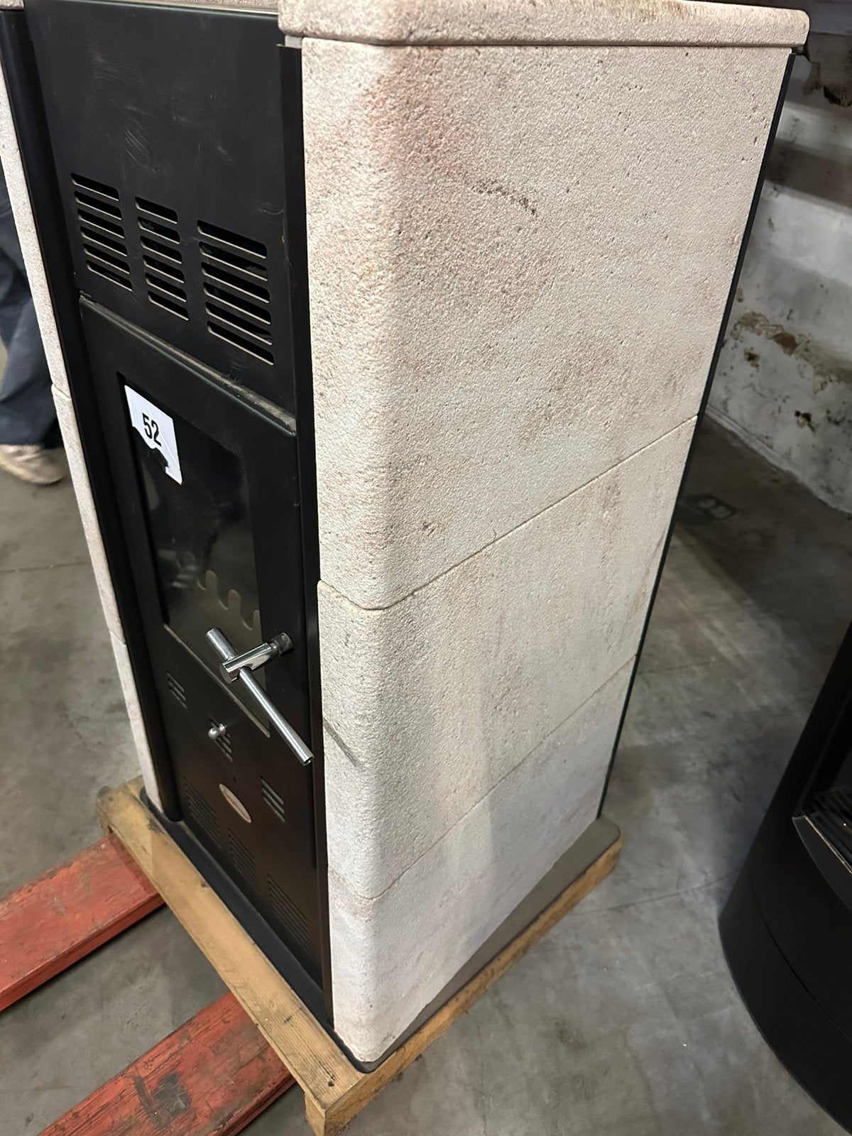 POÊLE MIXTE BOIS / PELLETS EUROFLAMMA MORGANA 9 kW, Enlèvement, Comme neuf